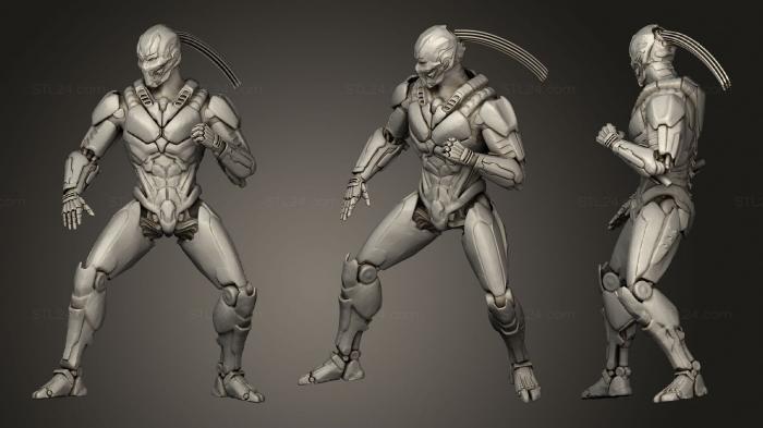 Military figurines (smoke, STKW_1832) 3D models for cnc